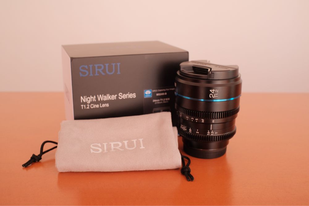 Lente Sirui 24mm T1.2 - Nightwalker Series