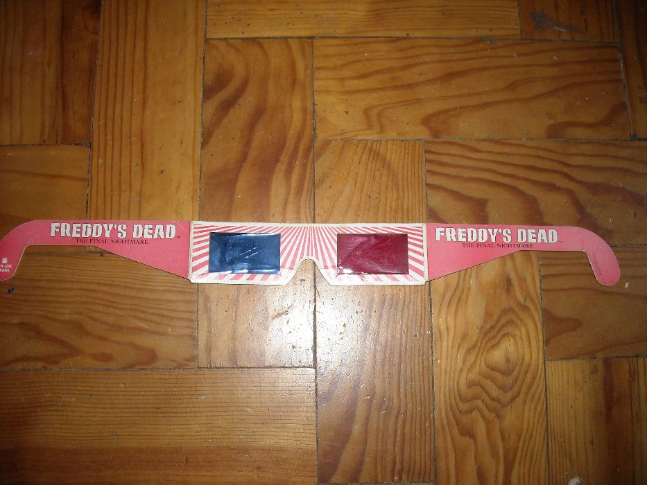 Oculos 3D Pesadelo Elm Street - Freddy's Dead - cinefilia cinema
