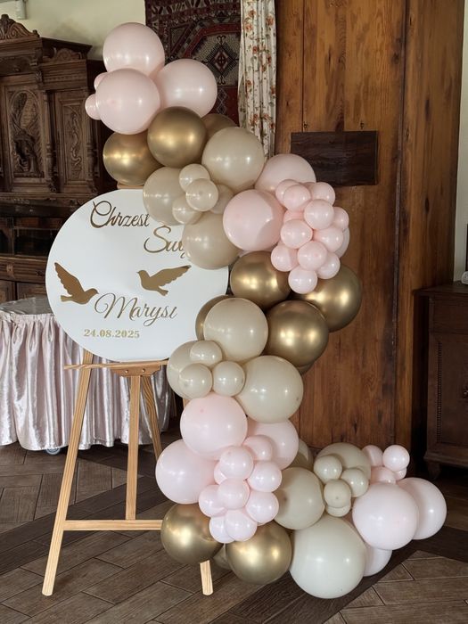 Ścianka balonowa- chrzest, urodziny i inny imprezy okolicznosciowe
