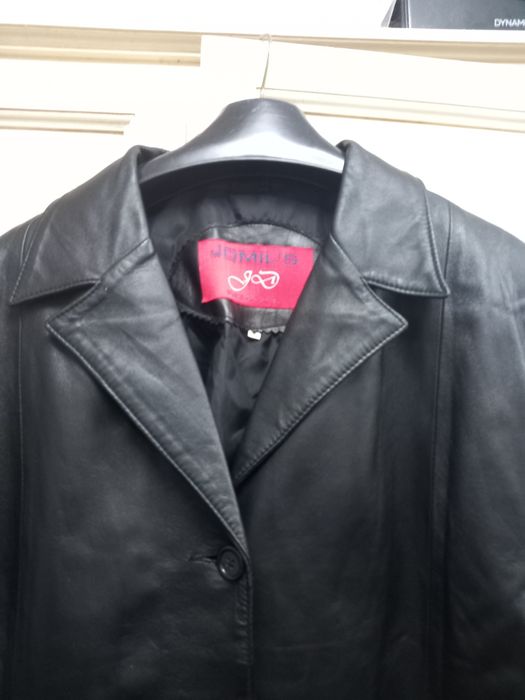 Casaco  em pele comprrido