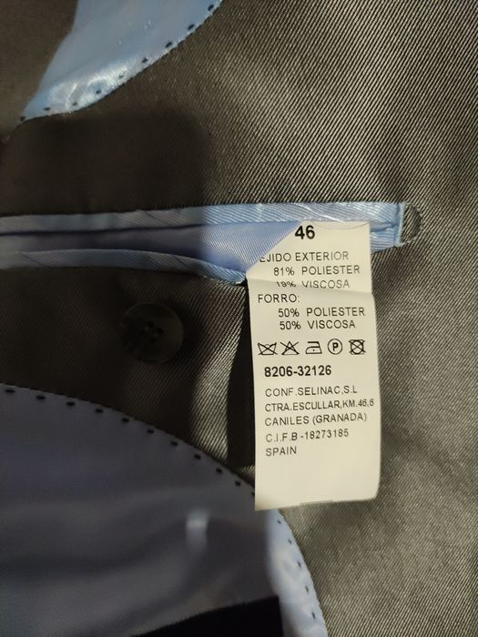 Fato cinzento Selinac