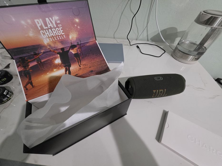 колонка jbl charge 5 green original