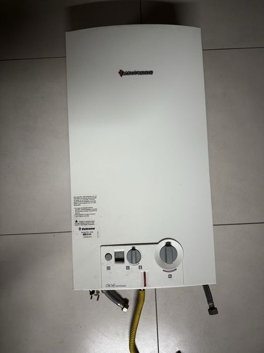 Esquentador Vulcâno 14 Litros Ventilado - Ignição Elétrica