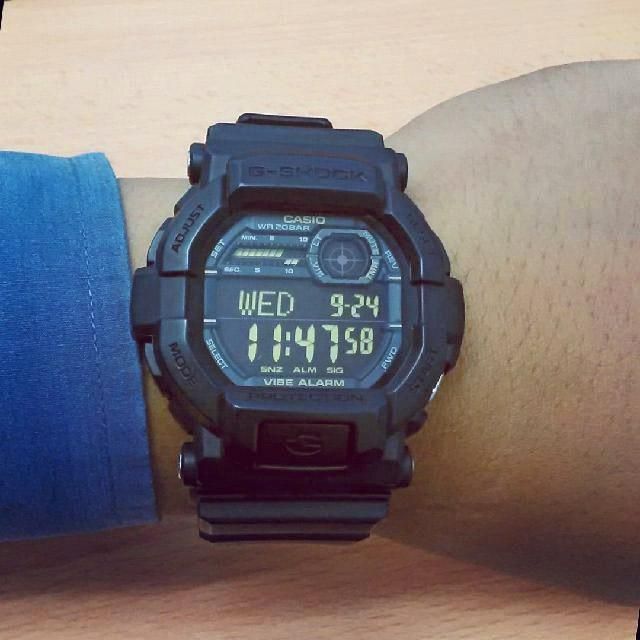 Мужские часы Casio GD-350-1B ! Оригинал! Фирменная гарантия 2 года!