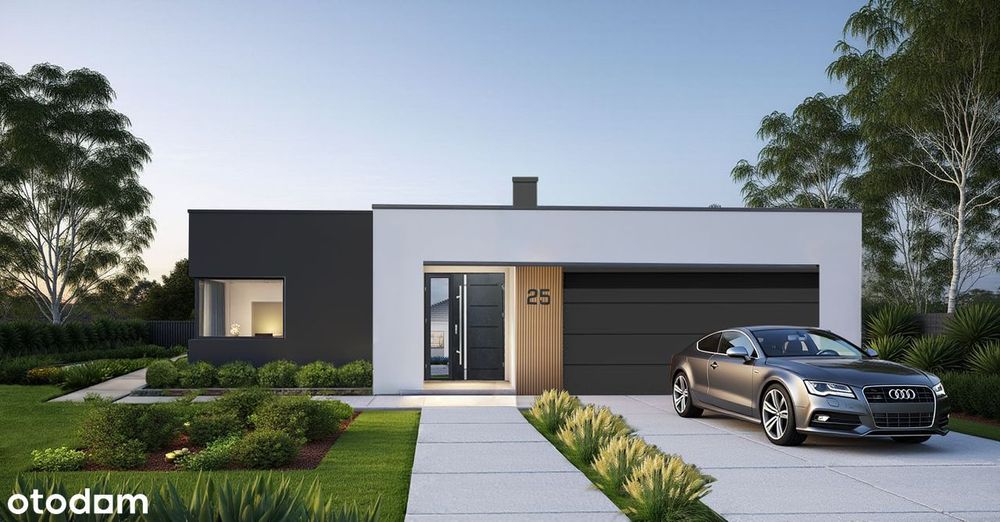 Twoja Zielona Oaza pod Łodzią -> Nowoczesny Dom w Rąbieniu