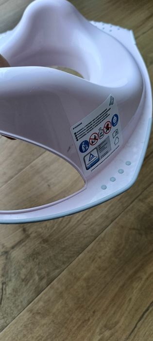 Nakładka na toaletę dla dziewczynki Nowa róż