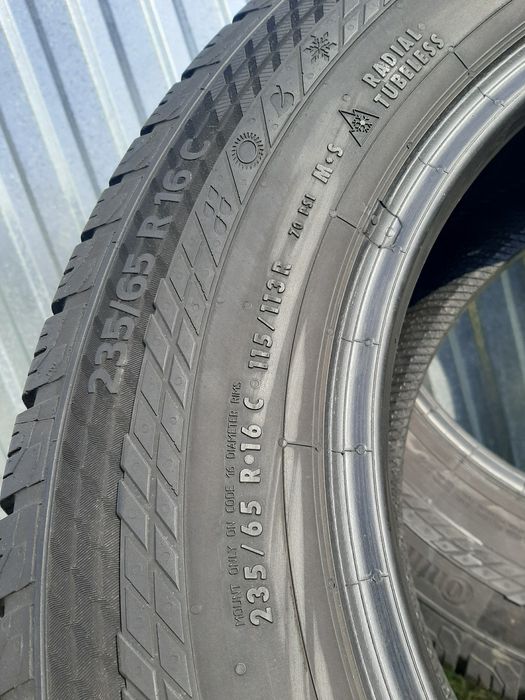 2x Opony całoroczne 235/65R16C Continental VanContact4Season 2022r