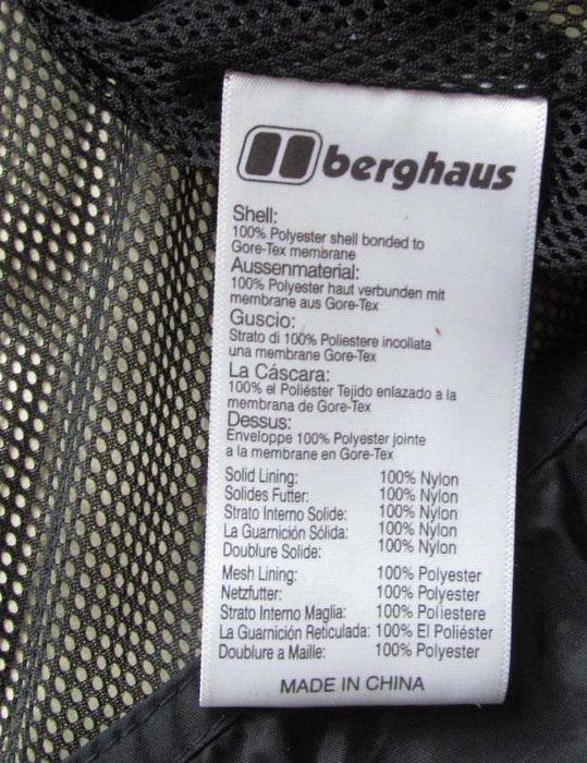 Berghaus Gore-tex Performance * męska kurtka z membraną * M