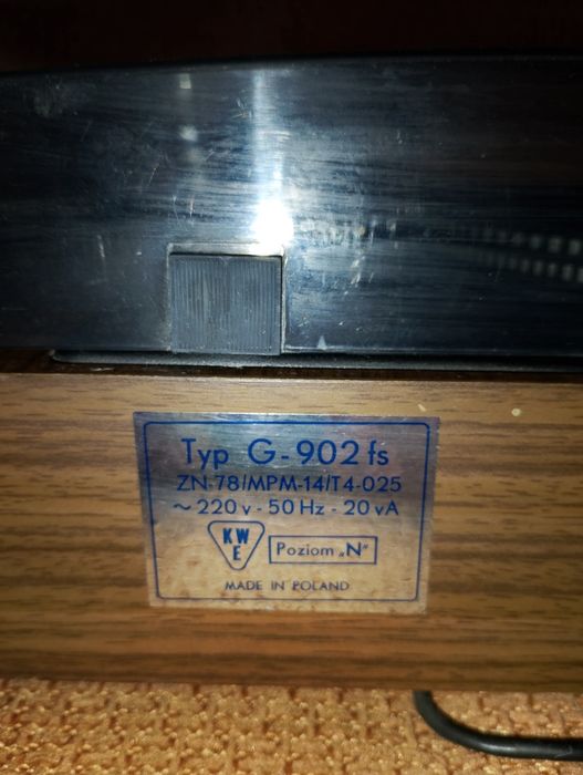 Gramofon UNITRA  G-902fs