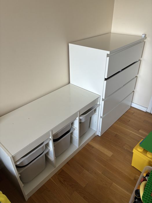 Komda i szafka na zabawki IKEA