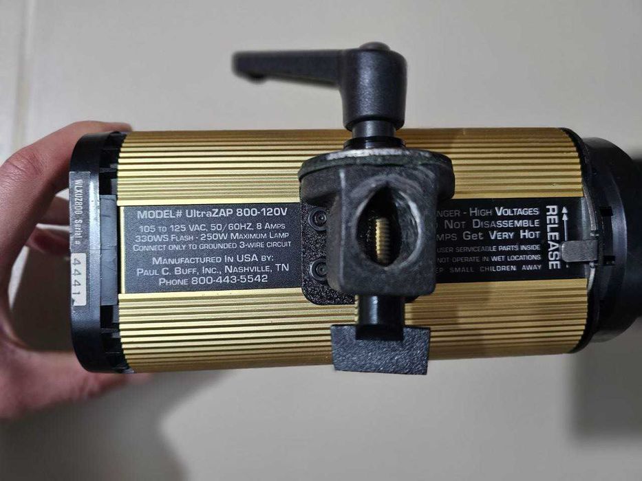 Професійний студійний спалах Ultrazap 800 1600 проффесион студий свет