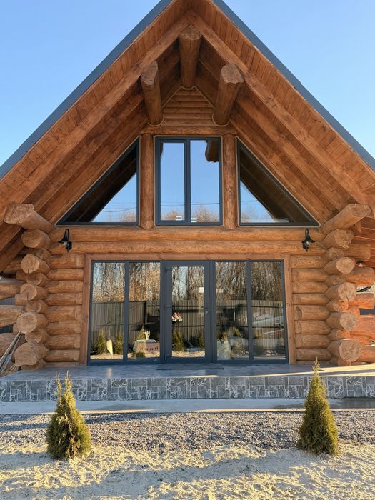 Будинок зі Зрубу. СПА-ЧАН. Подобова/погодинна оренда. Білогородка