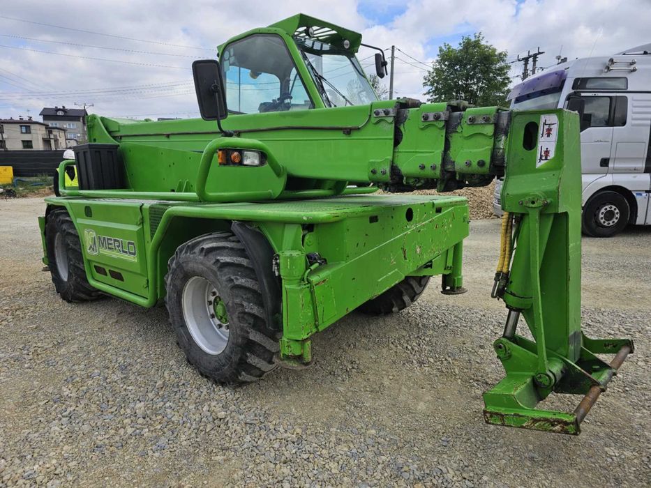 Ładowarka teleskopowa – Wynajem Merlo, Zwyżki, Usługa z operatorem