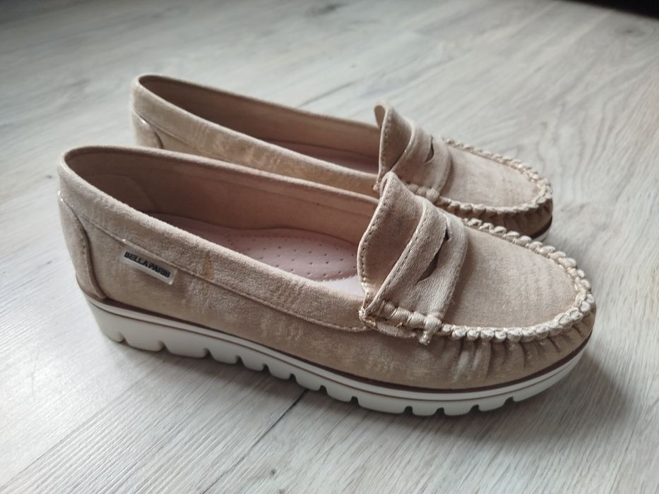 Półbuty buty baleriny 38