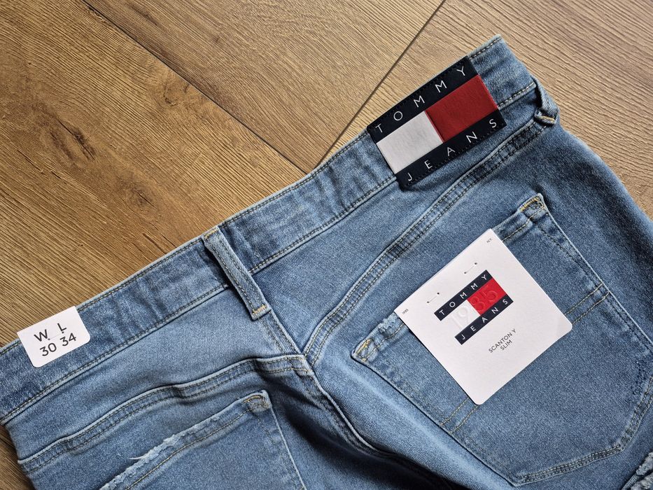 Spodnie Jeansy Męskie Tommy Hilfiger Scanton Slim W30 L34