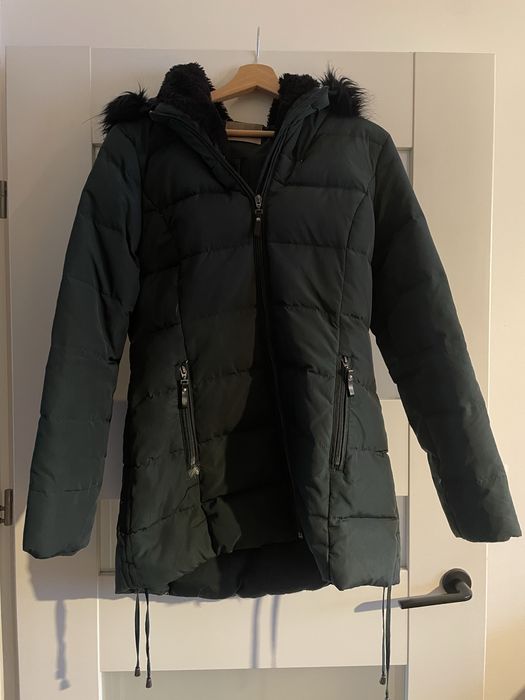 Odieolana pierzem kurtka Orsay 38 pierze na zime