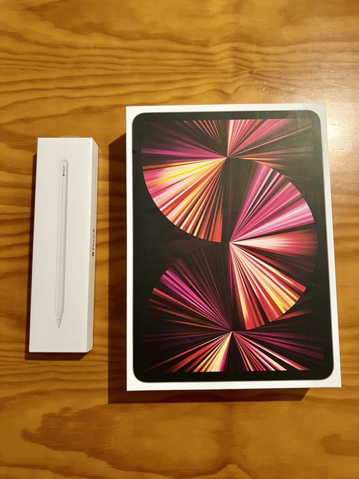 Ipad Pro M1 2023 Apenas 189 ciclos + Ipencil 2a geraçao