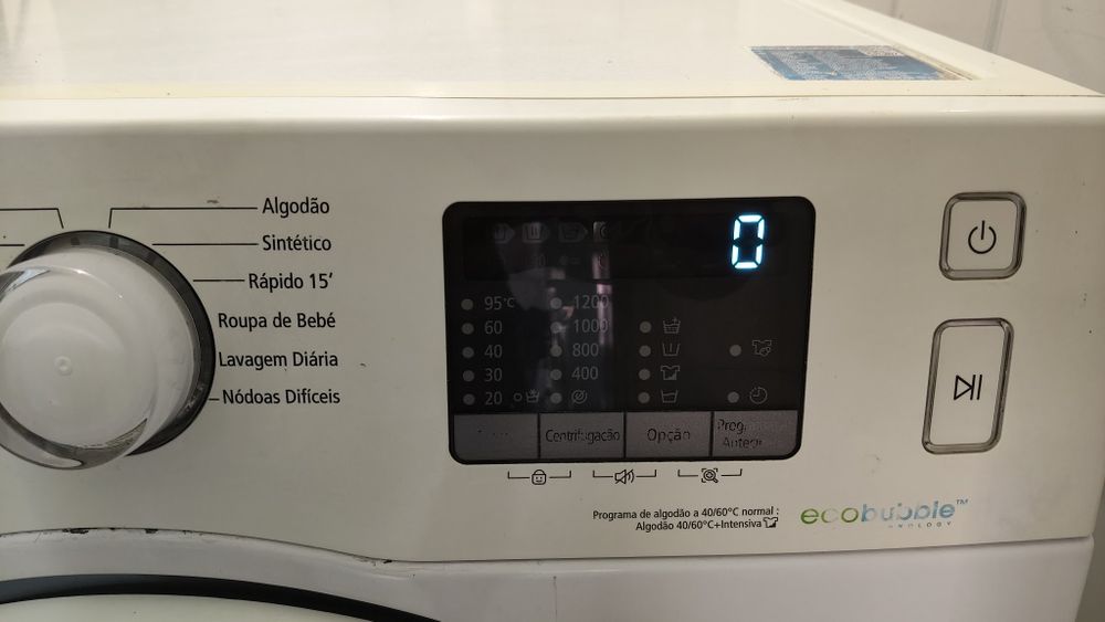 Máquina de lavar roupa Samsung eco bubble 9kg 1200rpm A+++ fazemos entrega e instalação na sua casa.