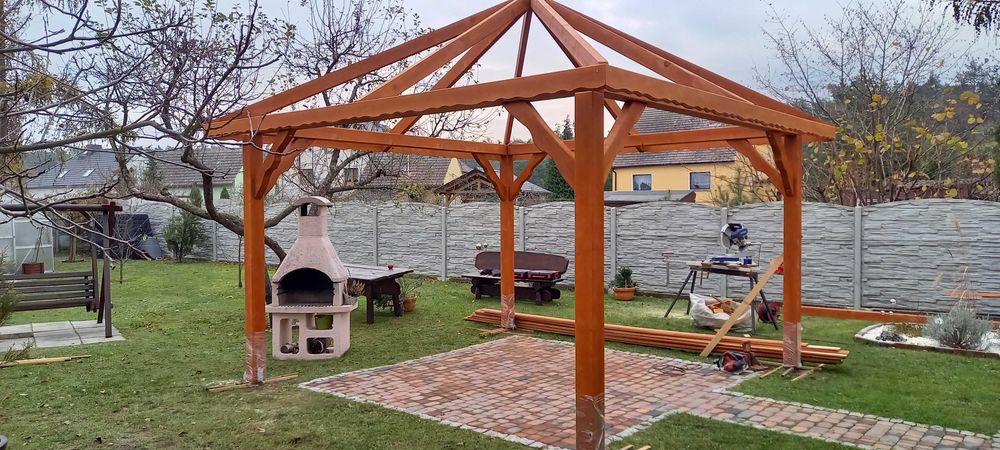 elementy konstrukcyjne BSH klejone 14x14