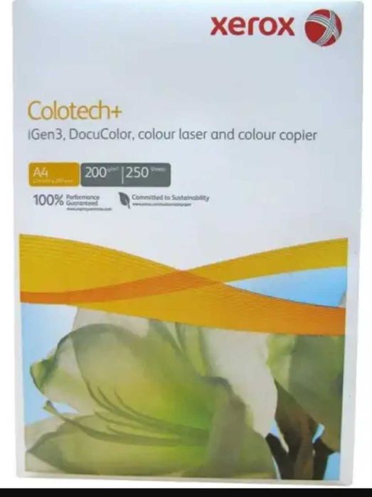 Бумага Xerox COLOTECH +200 A4 остаток от пачки 230 грн за 150листов