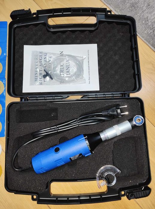 Mini Szlifierka Kątowa 500W z regulacją + Akcesoria