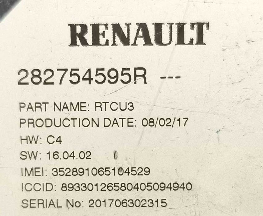 Módulo Electrónico | RENAULT
