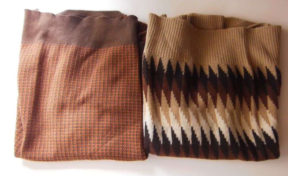 Par Camisolas 100% Lã Cashmira - VINTAGE - Tamanho S/XS- UNISEXO