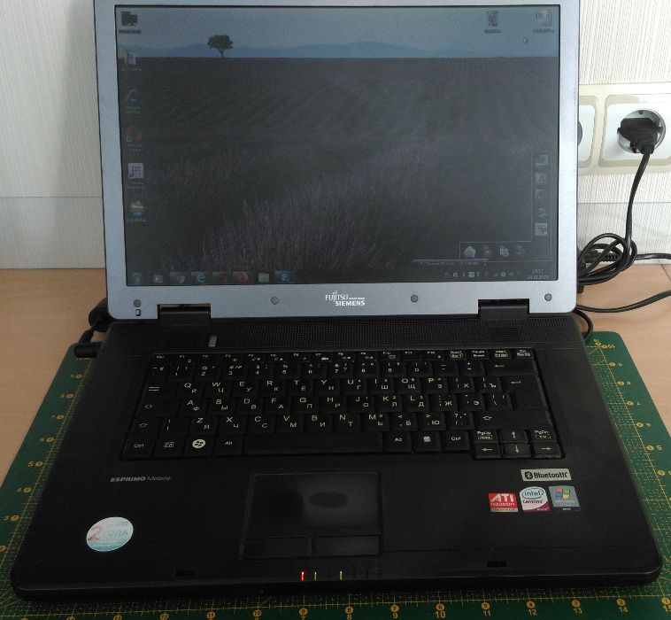 Идеальный для дистанционки ноутбук 15.4" Fujitsu Siemens Esprimo.