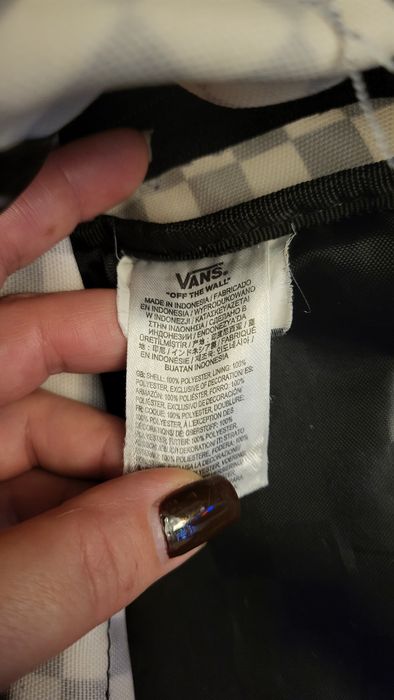 Plecak jest w dobrym stanie. Marka Vans