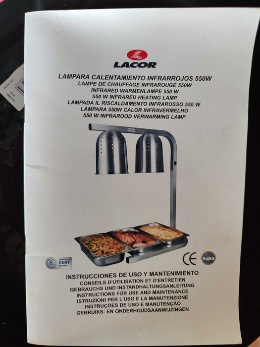Lâmpada infravermelhos