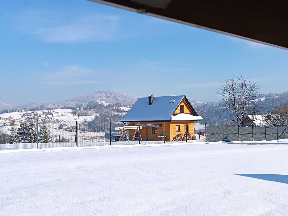 Domek w górach. Domek w Beskidach. Domek w Istebnej.