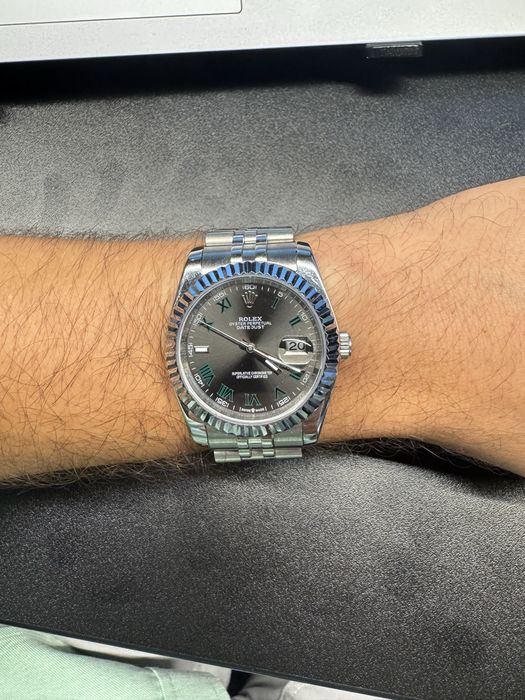 Rolex Datejust 36mm Wimbledon - Automático