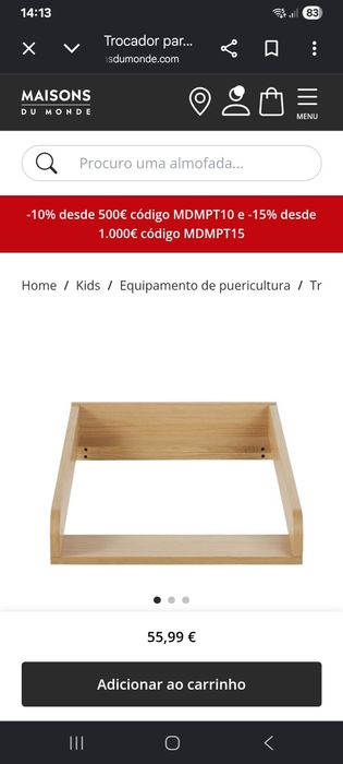 Fraldário para bébé