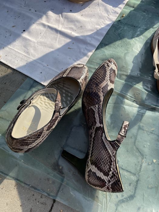 Buty ze skóry węża roz.40
