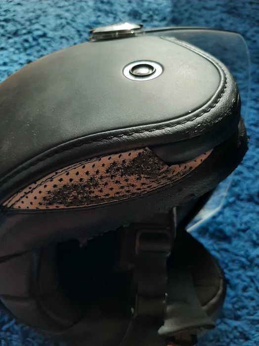 Capacete NEXX com viseira solar