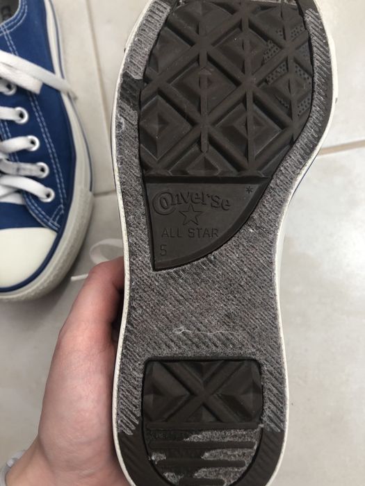 Converse kobaltowe rozm. 37,5