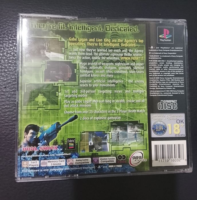Syphon Filter 2 PS1 CIB