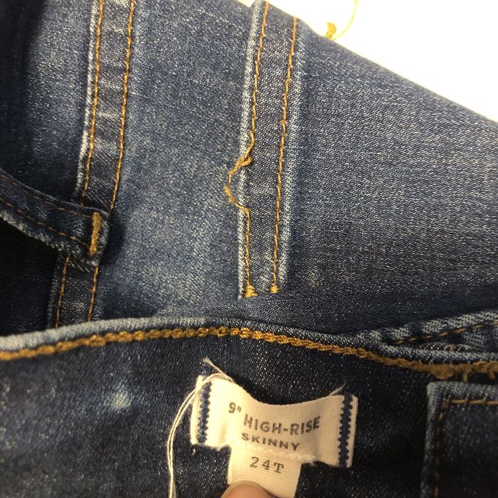Calça de ganga rapariga Madewell tam 32