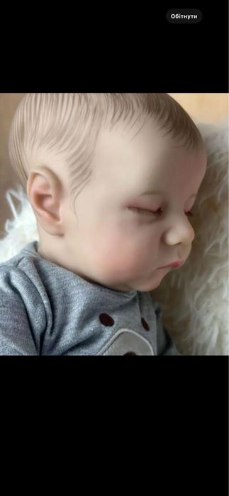 Лялька реборн Reborn Levi Левік мʼяконабивним тілом хлопчик пупс кукла