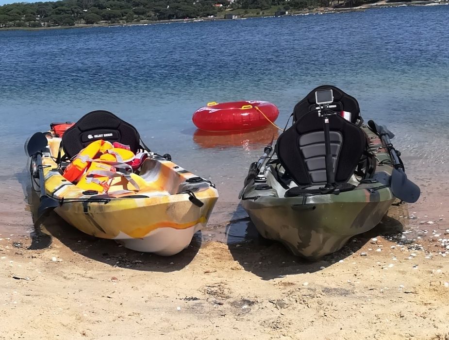 Kayaks Tandem Galaxy Kayaks como novos