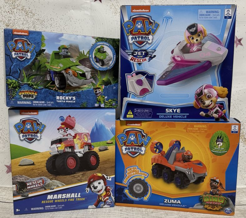 Щенячий патруль Джунглі Скай Рокі Зума Трекер Маршал Paw Patrol