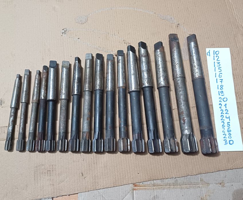 Мітчик плашка лерка СРСР набор М5-М27 + конічні дюмові та трубні