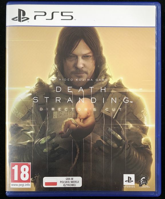 Death Stranding Director's Cut PL Dubbing PS5 Komplet 3xPL BDB stan
