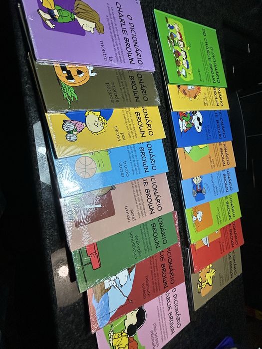 Vendo  colecção Dicionário  Português/Inglês  do Charlue Brown