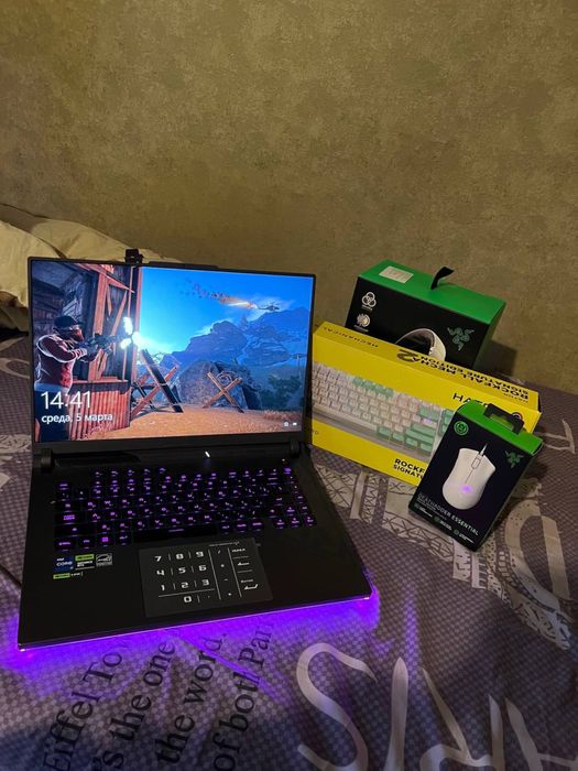 Ноутбук ігровий Asus ROG Strix G16 G614JV-N3143 Eclipse Gray