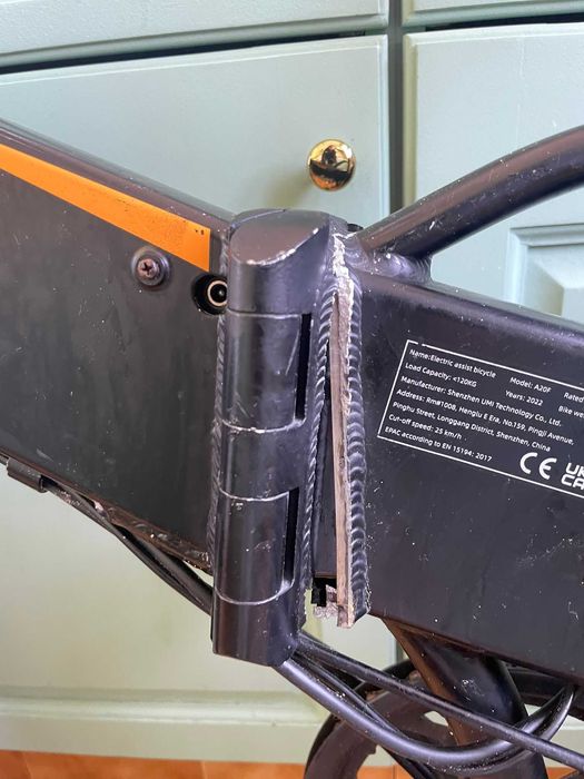 ADO A20F Elétrica Fat Tire – FUNCIONA – Para Peças (Quadro Partido)