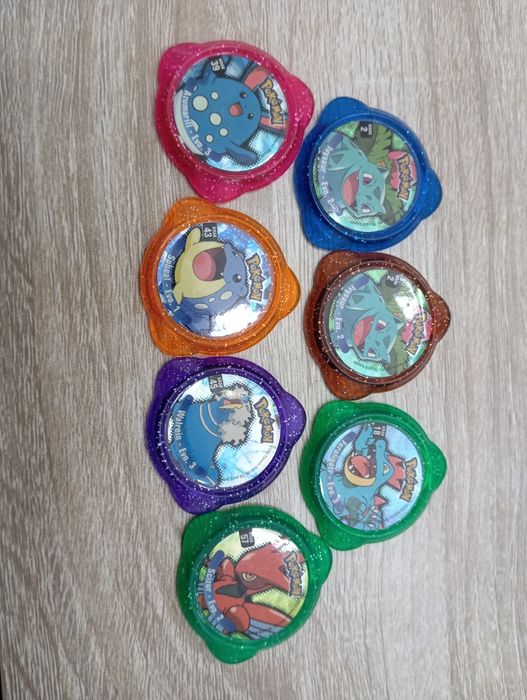Tazos Kraks Pokémon