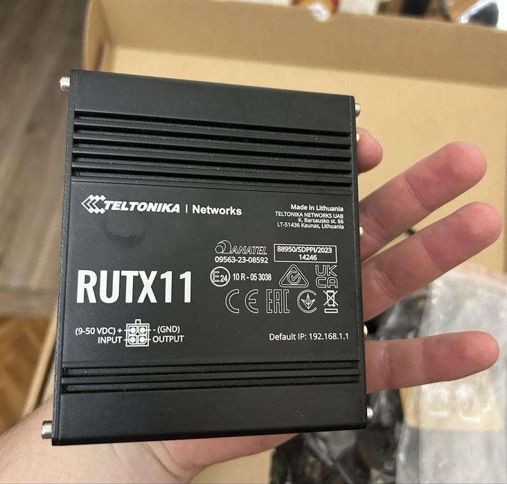 Промисловий 4G роутер Teltonika RUTX11 | Dual SIM |