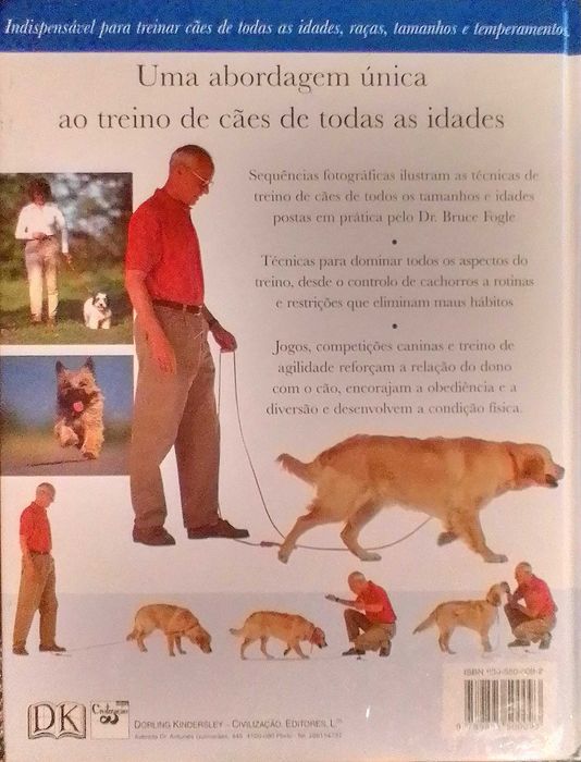 Livro "O Seu Cão: Novo Manual de Treino" de Dr. Brice Fogle.