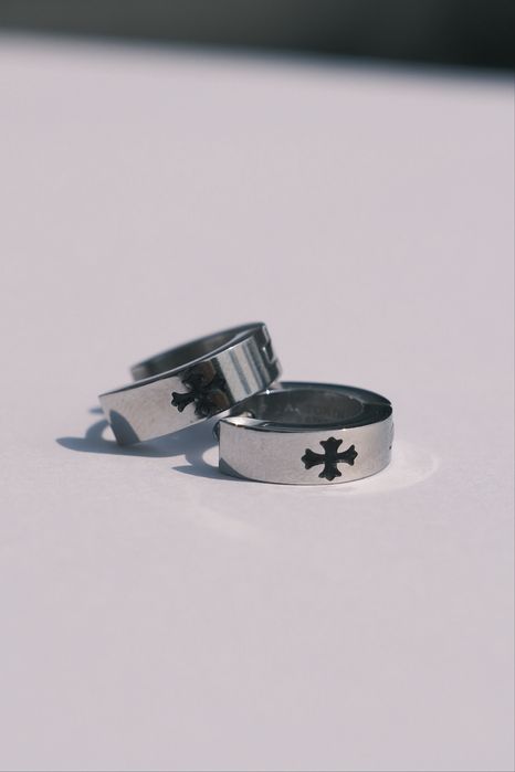 Kolczyki męskie stalowe apart